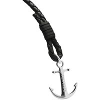 Bracciale Tom Hope Uomo Jet Black in Pelle TM0202 - TM0200